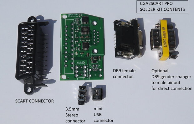 CGA2SCART PRO KIT